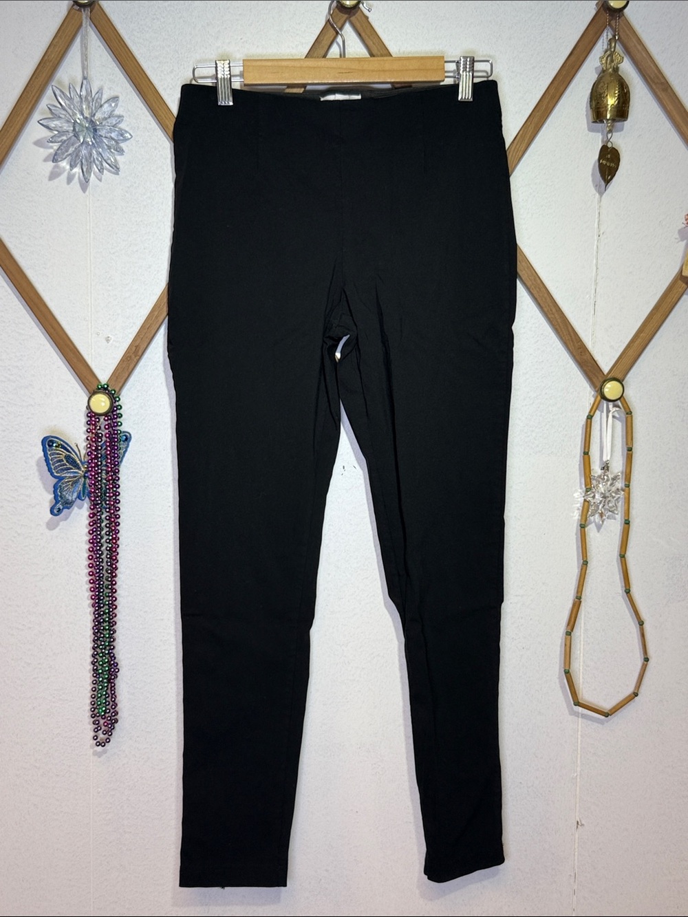 Calvin Klein Black Skinny Ponte Leggings - Sleek Stretch